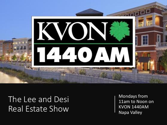 Listen to the Lee and Desi Real Estate Show - Stop Napa Oaks Debate - on KVON 1440AM